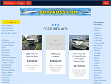 Tablet Screenshot of boatboss.com